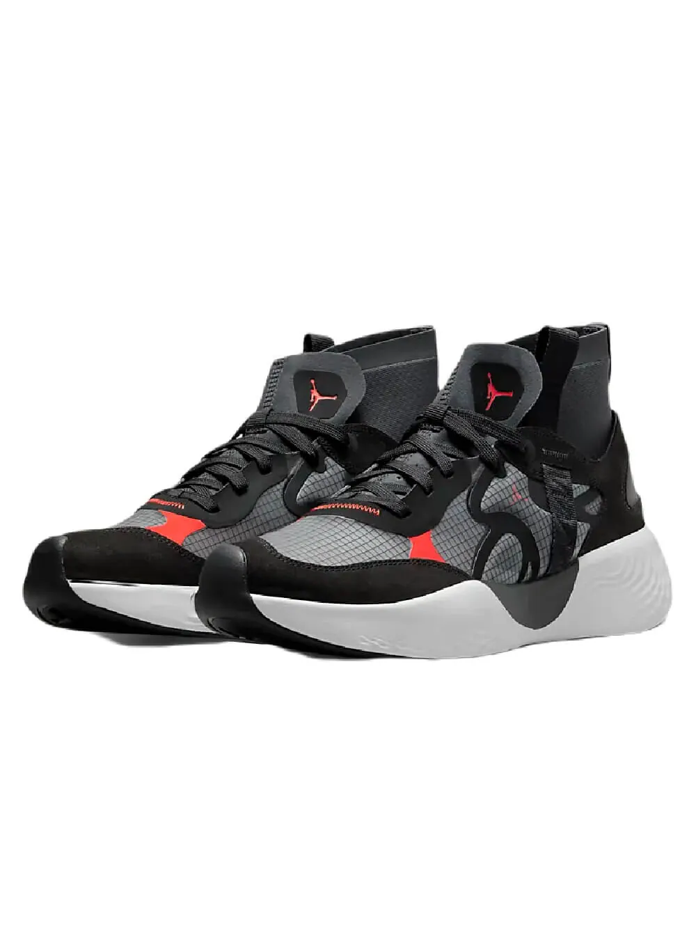 Кроссовки Nike Air Jordan Delta 3 Mid — изображение 2 из 8, черный/серый/белый
