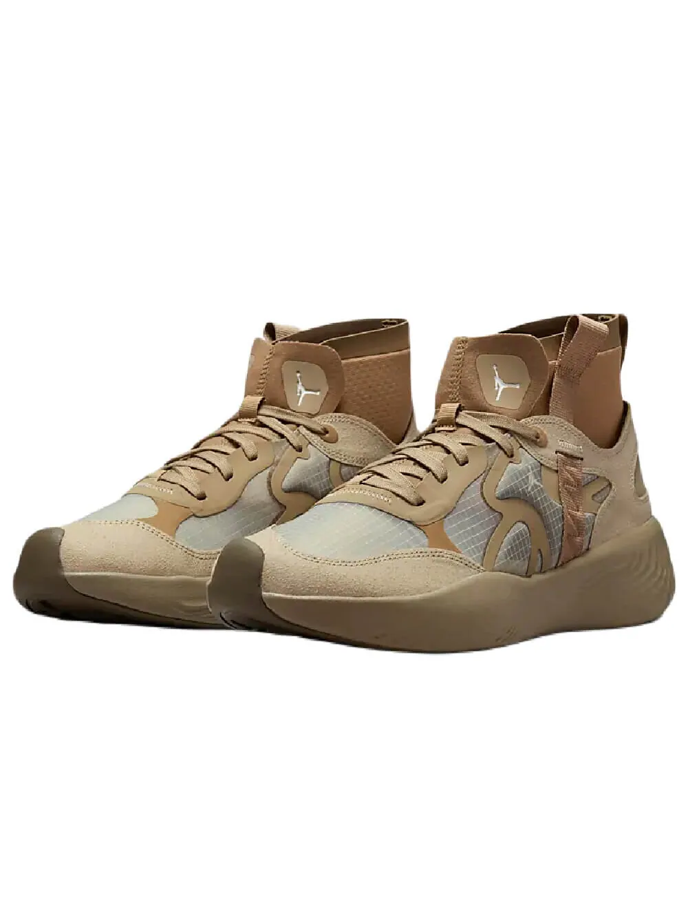 Кроссовки Air Jordan Delta 3 Mid — изображение 2 из 8, коричневый