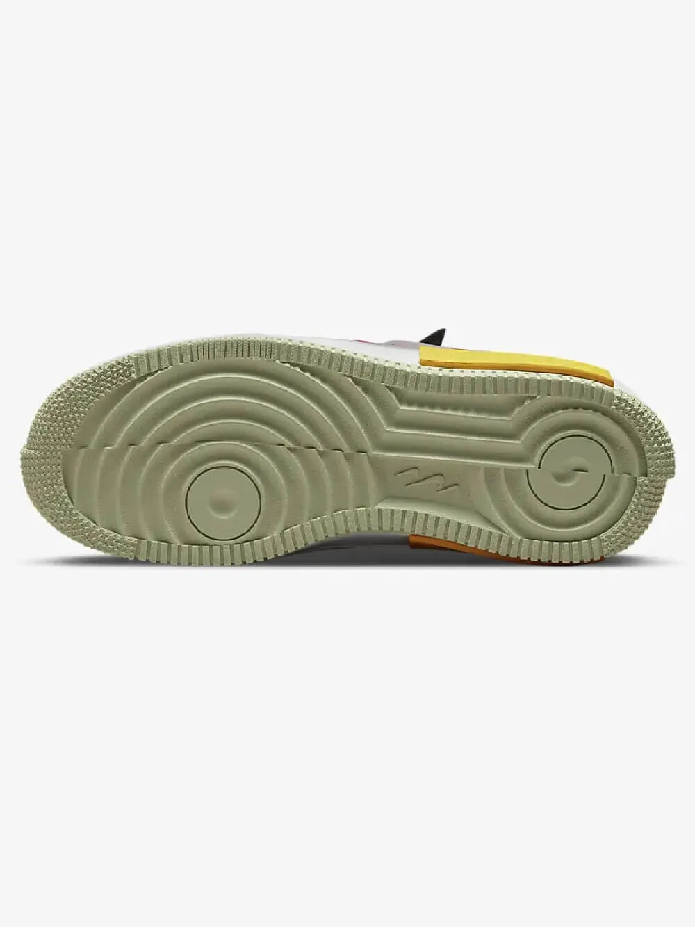 Кроссовки Nike Air Force 1 Fontanka — изображение 6 из 8, черный/белый/желтый