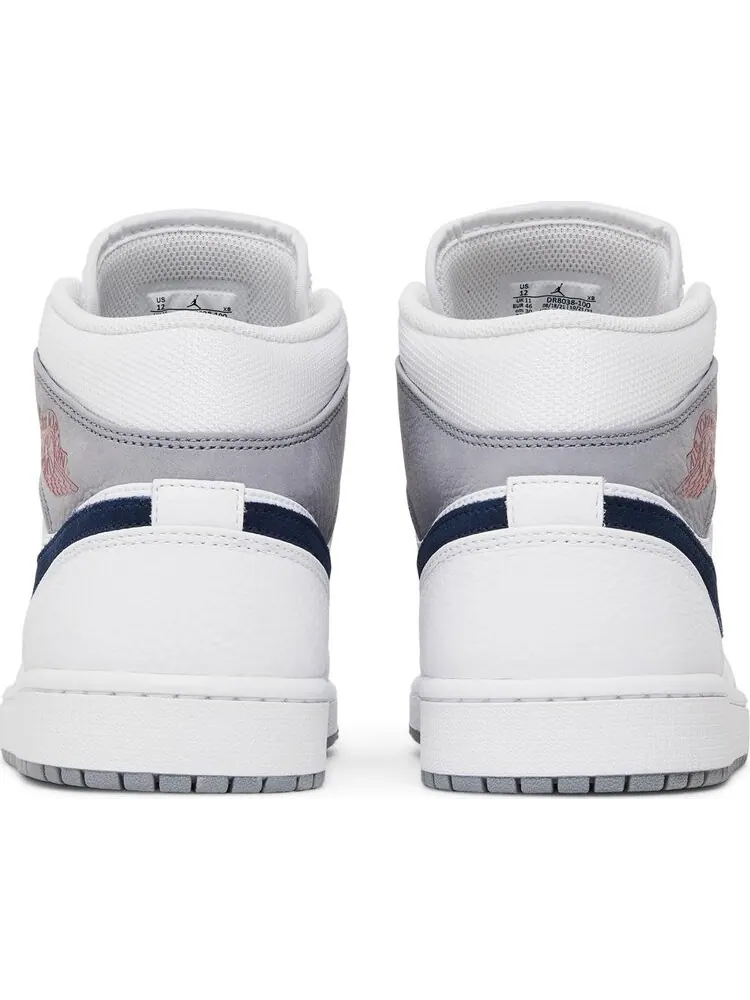 Кроссовки Air Jordan 1 Mid Paris — изображение 6 из 10, белый