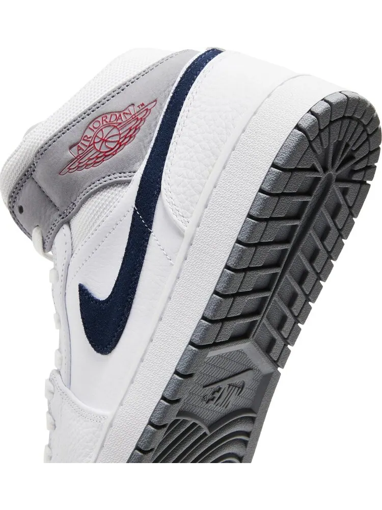 Кроссовки Air Jordan 1 Mid Paris — изображение 9 из 10, белый