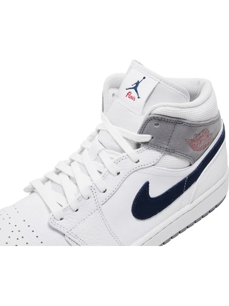 Кроссовки Air Jordan 1 Mid Paris — изображение 10 из 10, белый