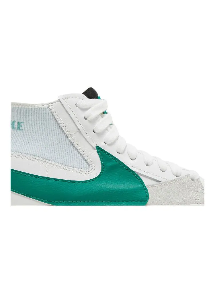 Кроссовки Nike Blazer Mid '77 Jumbo 'Summit White Malachite' — изображение 3 из 9, белый/синий