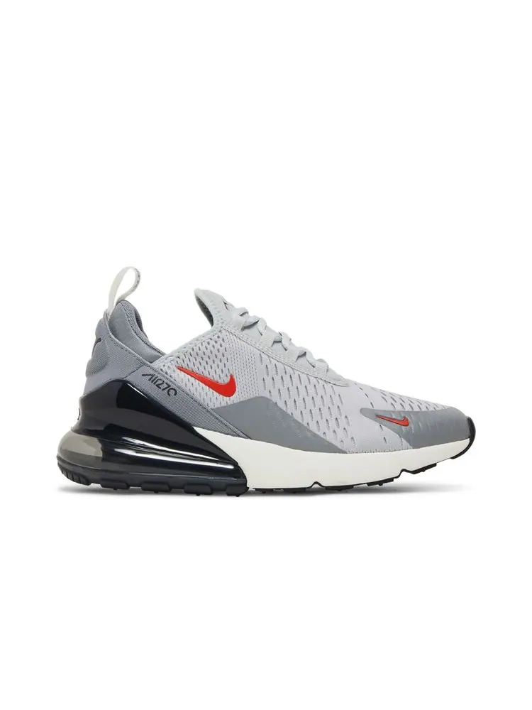 Кроссовки Air Max 270 'Grey Fog Team Orange' — изображение 1 из 8, серый оранжевый