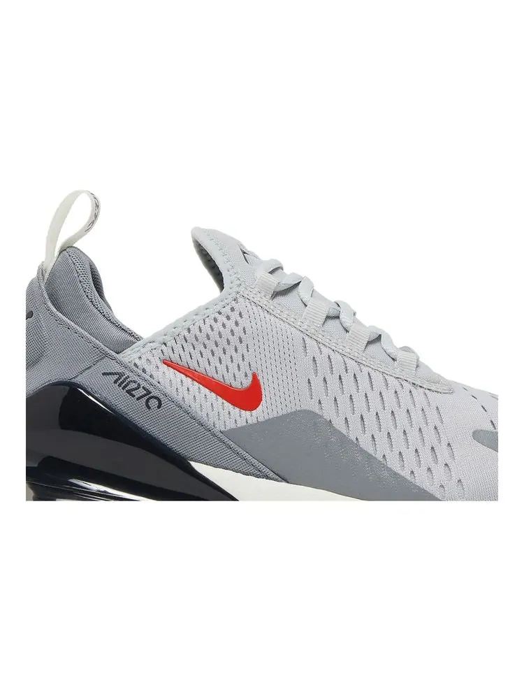 Кроссовки Air Max 270 'Grey Fog Team Orange' — изображение 2 из 8, серый оранжевый