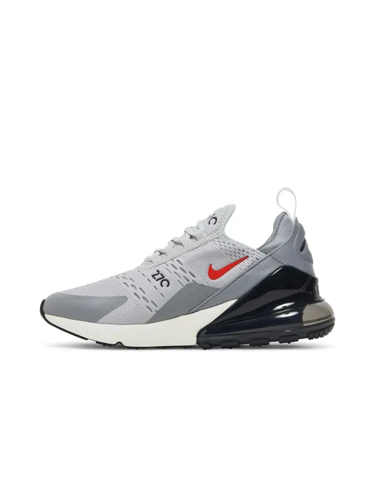 Кроссовки Air Max 270 'Grey Fog Team Orange' — изображение 3 из 8, серый оранжевый