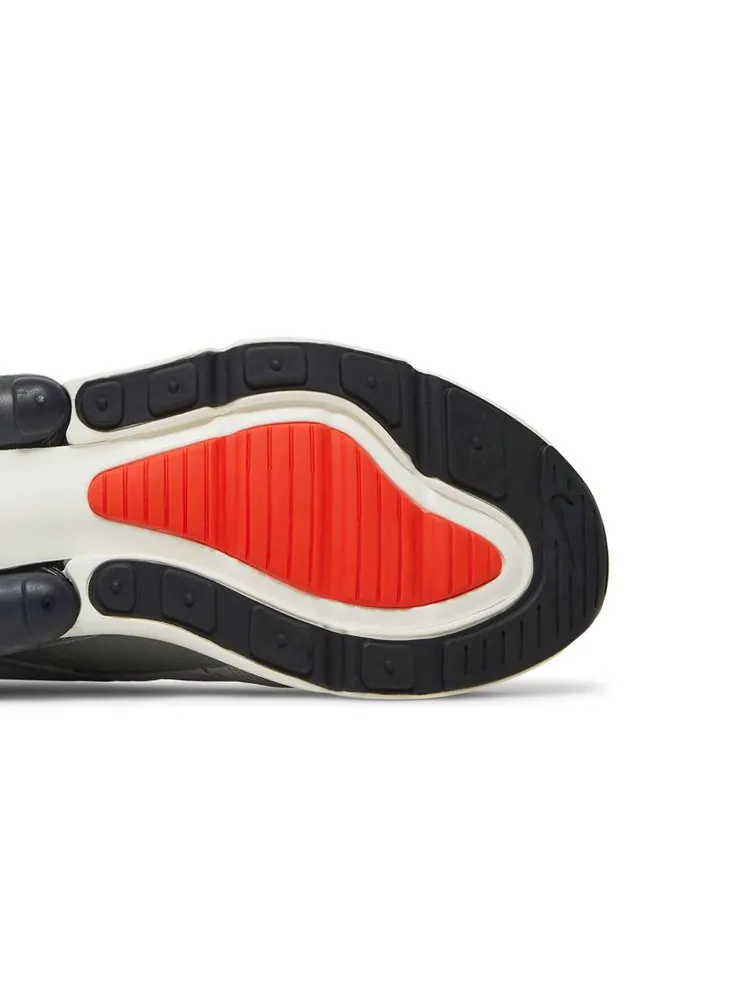 Кроссовки Air Max 270 'Grey Fog Team Orange' — изображение 5 из 8, серый оранжевый