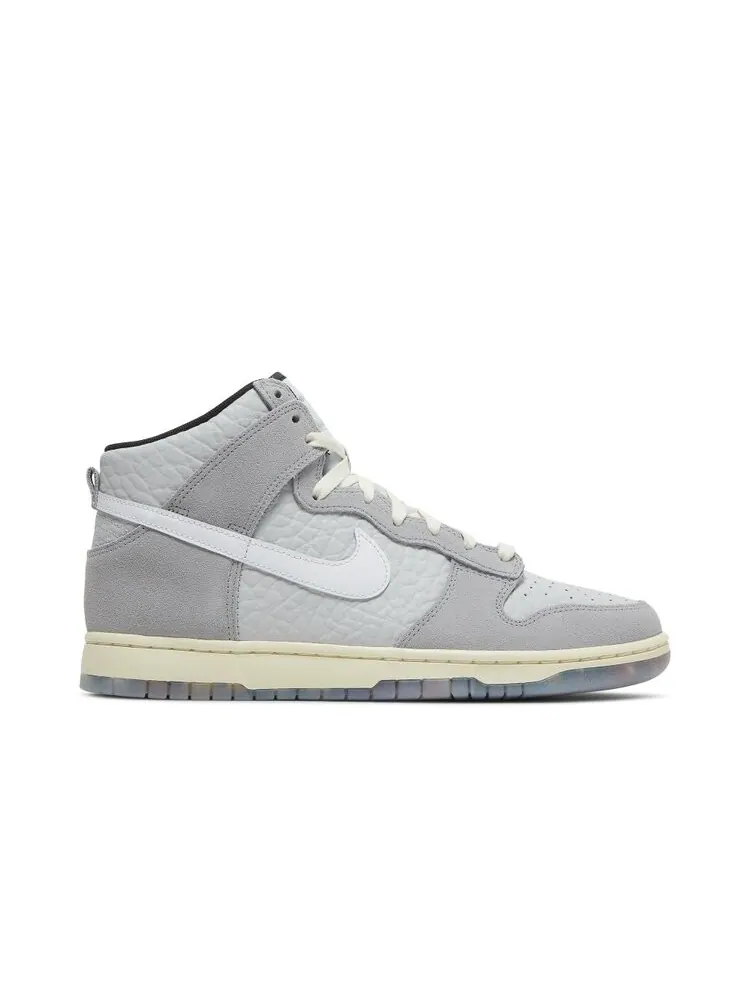 Кроссовки Nike Dunk High — изображение 1 из 4, серый