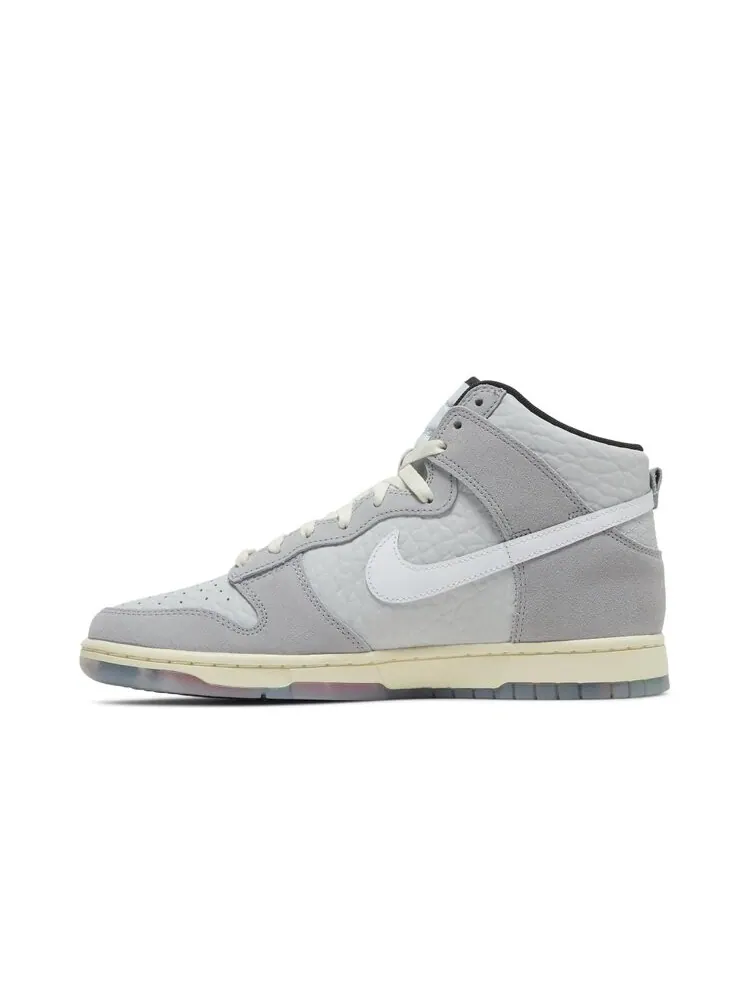 Кроссовки Nike Dunk High — изображение 3 из 4, серый
