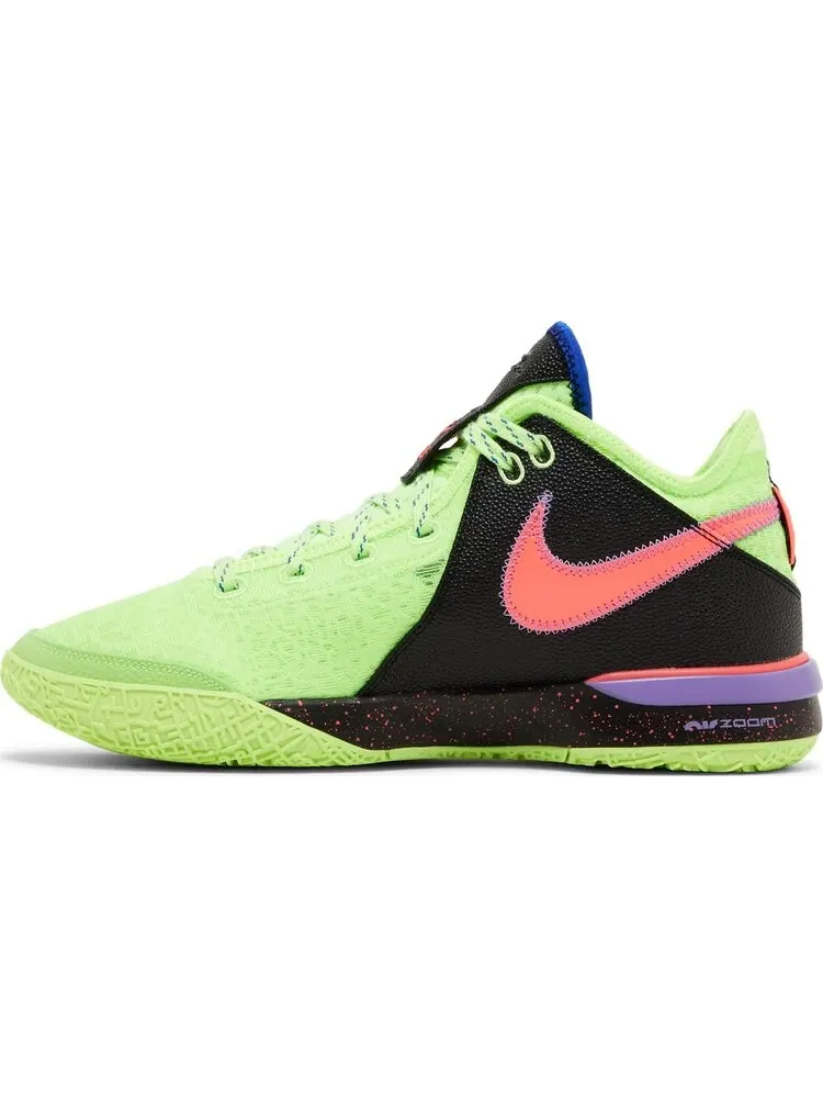 Кроссовки Zoom LeBron NXXT Gen 'Glitch' — изображение 3 из 4, зеленый
