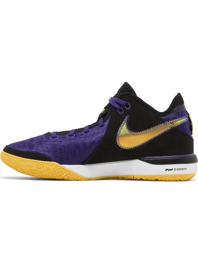 Кроссовки Zoom LeBron NXXT Gen 'Lakers' — изображение 3 из 4, фиолетовый
