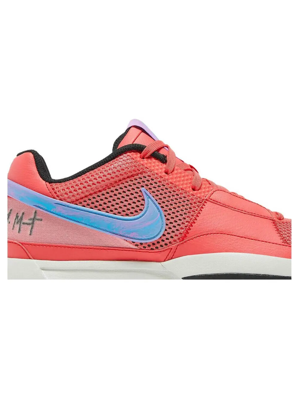 Кроссовки Nike Ja 1 Fuel — изображение 5 из 8, розовый/голубой/белый