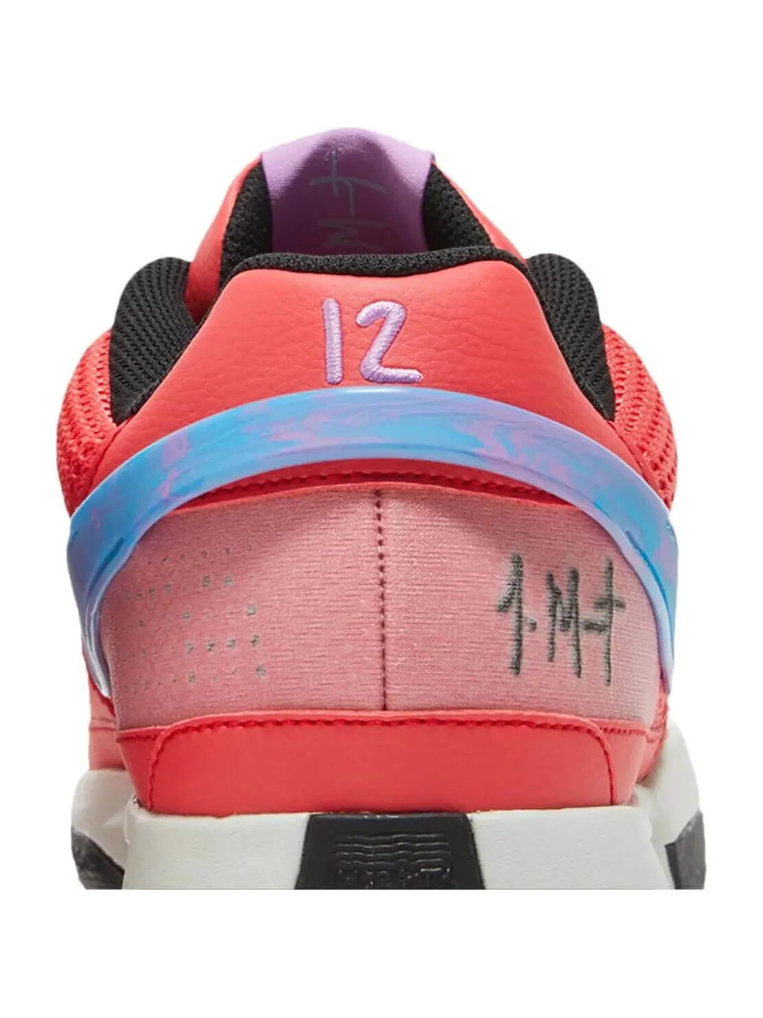 Кроссовки Nike Ja 1 Fuel — изображение 6 из 8, розовый/голубой/белый