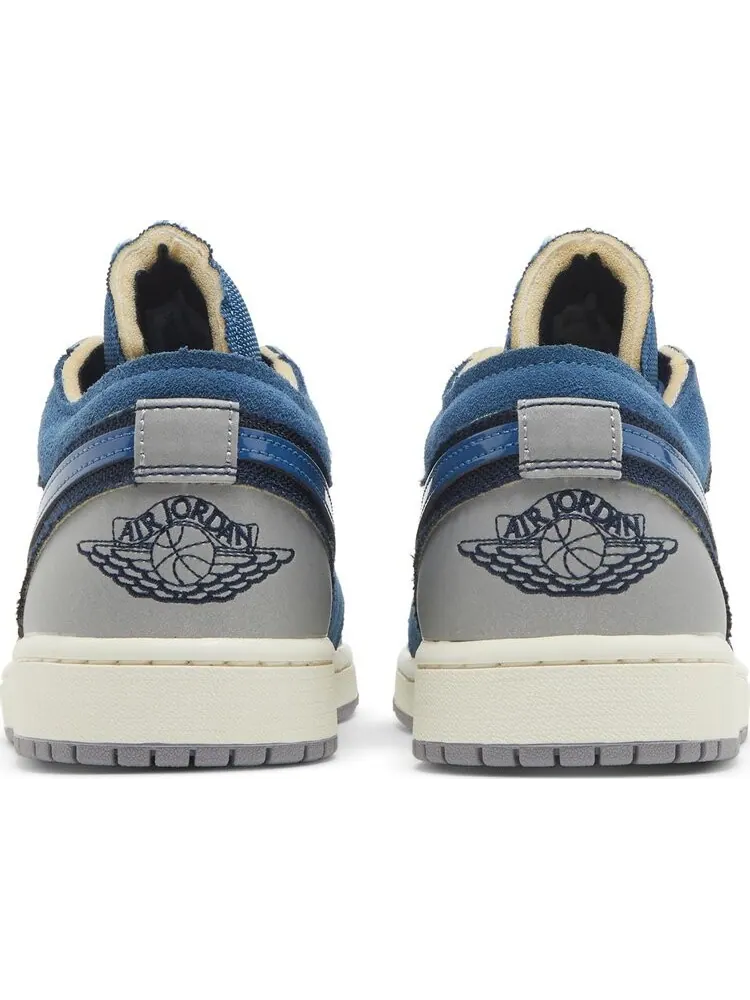 Кроссовки Air Jordan 1 Low SE Craft Inside Out - Obsidian — изображение 6 из 8, синий