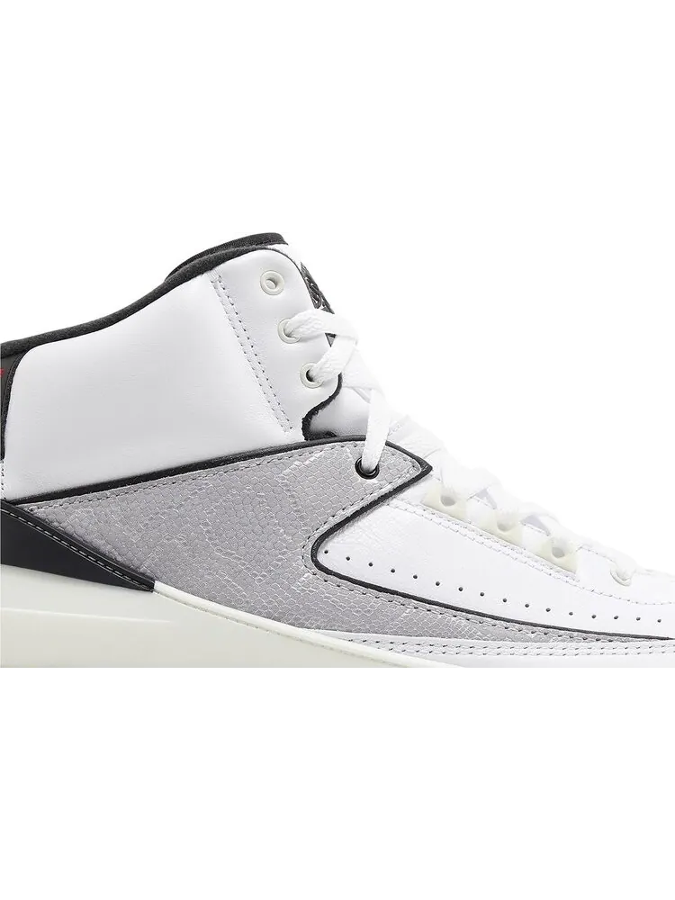 Кроссовки Air Jordan 2 Retro 'Python' — изображение 2 из 4, белый