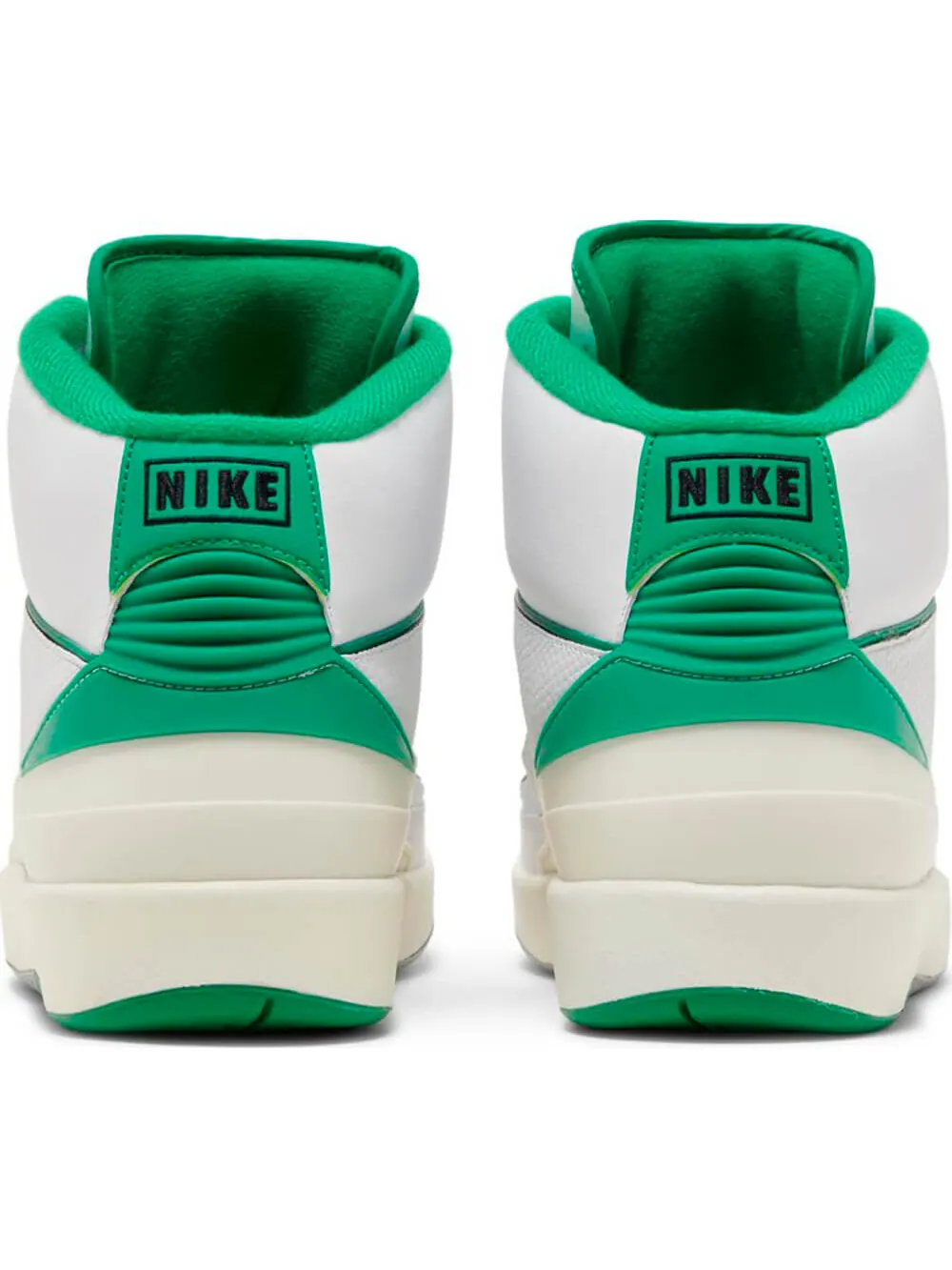 Кроссовки Air Jordan 2 Retro 'Lucky Green' — изображение 4 из 5, белый/зеленый