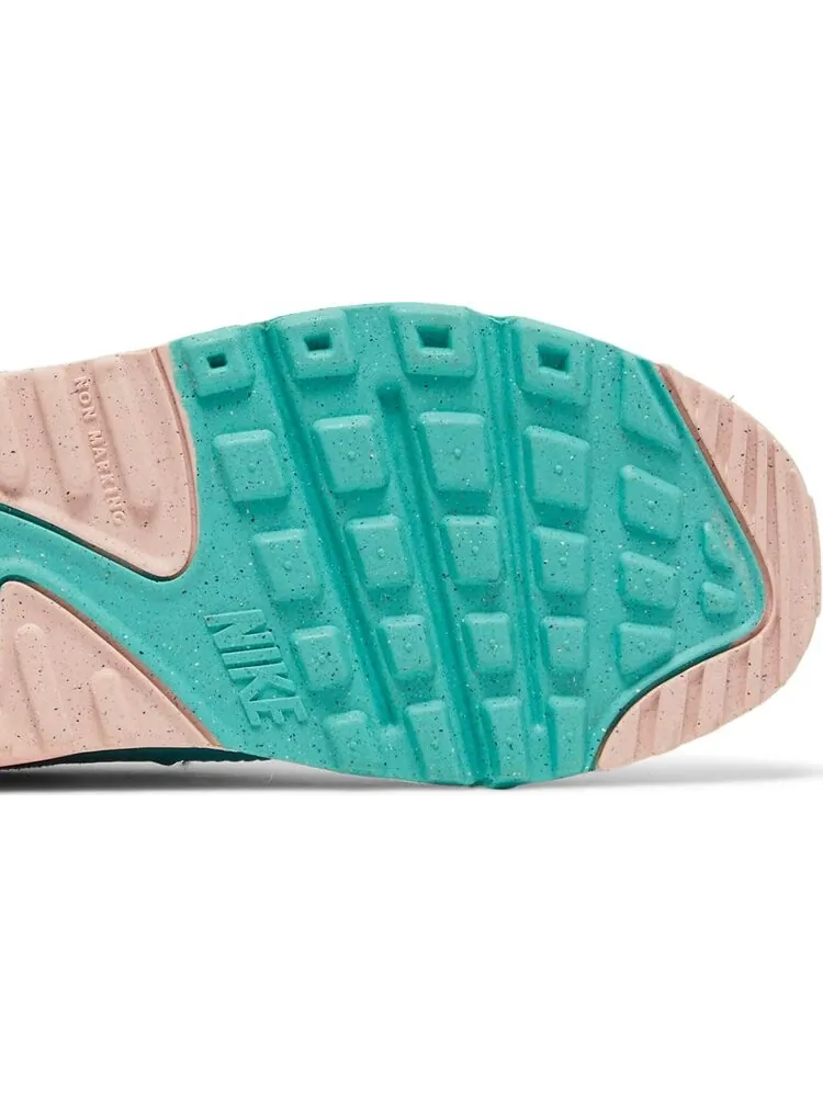 Кроссовки Nike Air Max 90 GS 'Washed Teal Snakeskin' — изображение 5 из 8, зеленый