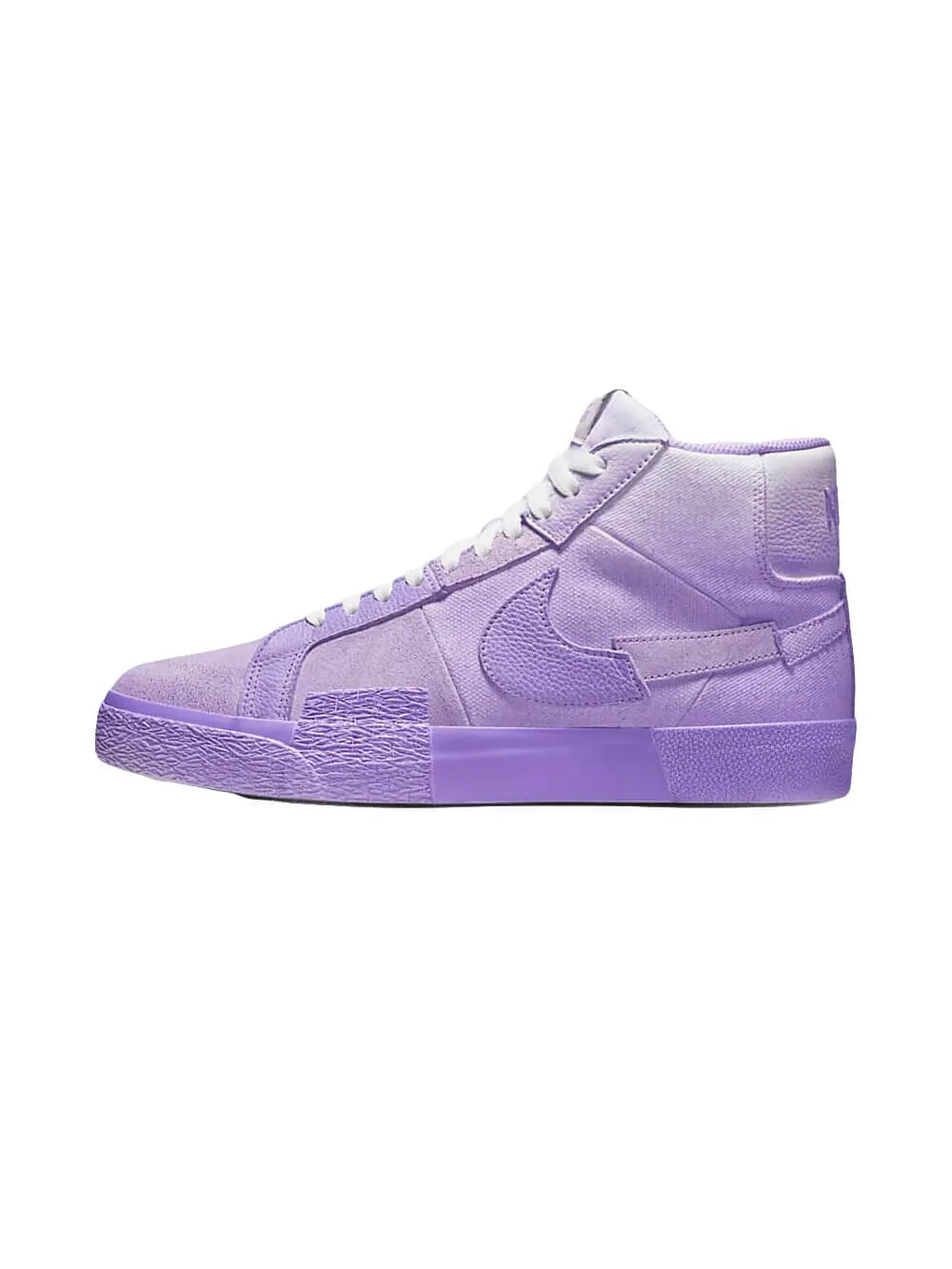 Скейтерские кеды Nike SB Zoom Blazer Mid Premium — изображение 1 из 6, фиолетовый