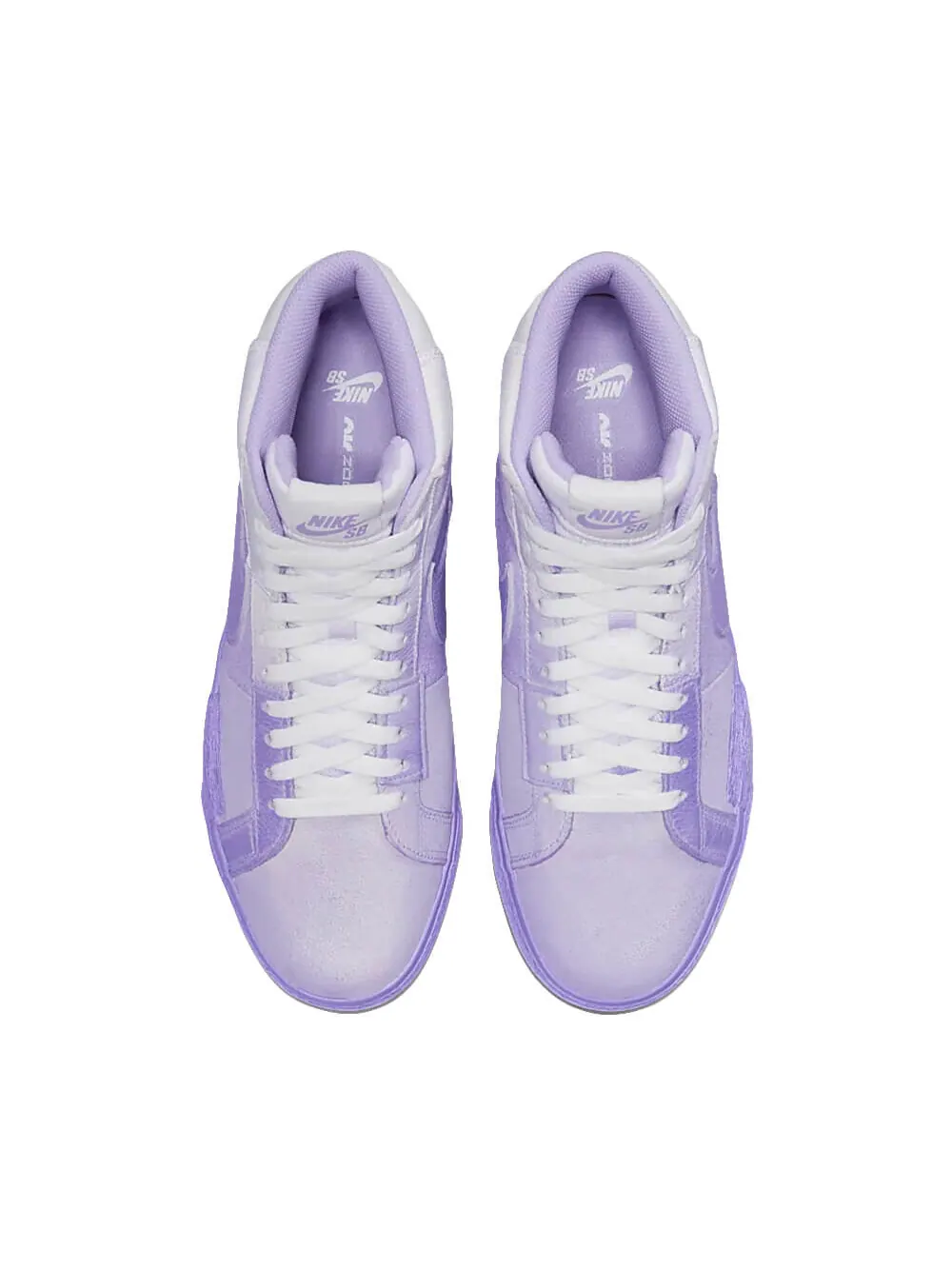 Скейтерские кеды Nike SB Zoom Blazer Mid Premium — изображение 2 из 6, фиолетовый