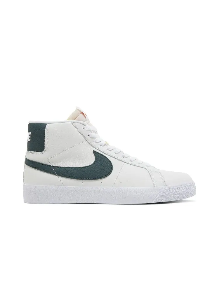 Кеды Nike Zoom Blazer Mid ISO SB 'White Pro Green' — изображение 2 из 9