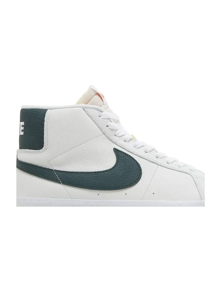 Кеды Nike Zoom Blazer Mid ISO SB 'White Pro Green' — изображение 3 из 9