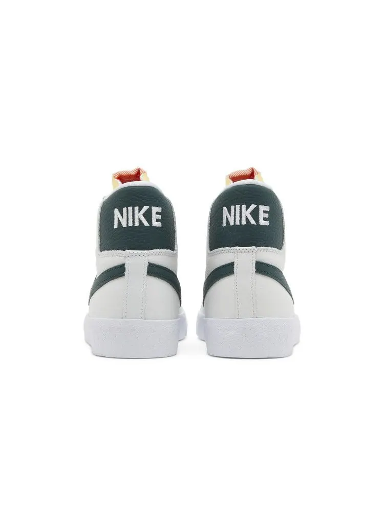 Кеды Nike Zoom Blazer Mid ISO SB 'White Pro Green' — изображение 7 из 9