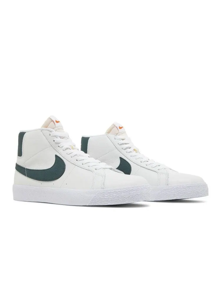 Кеды Nike Zoom Blazer Mid ISO SB 'White Pro Green' — изображение 9 из 9