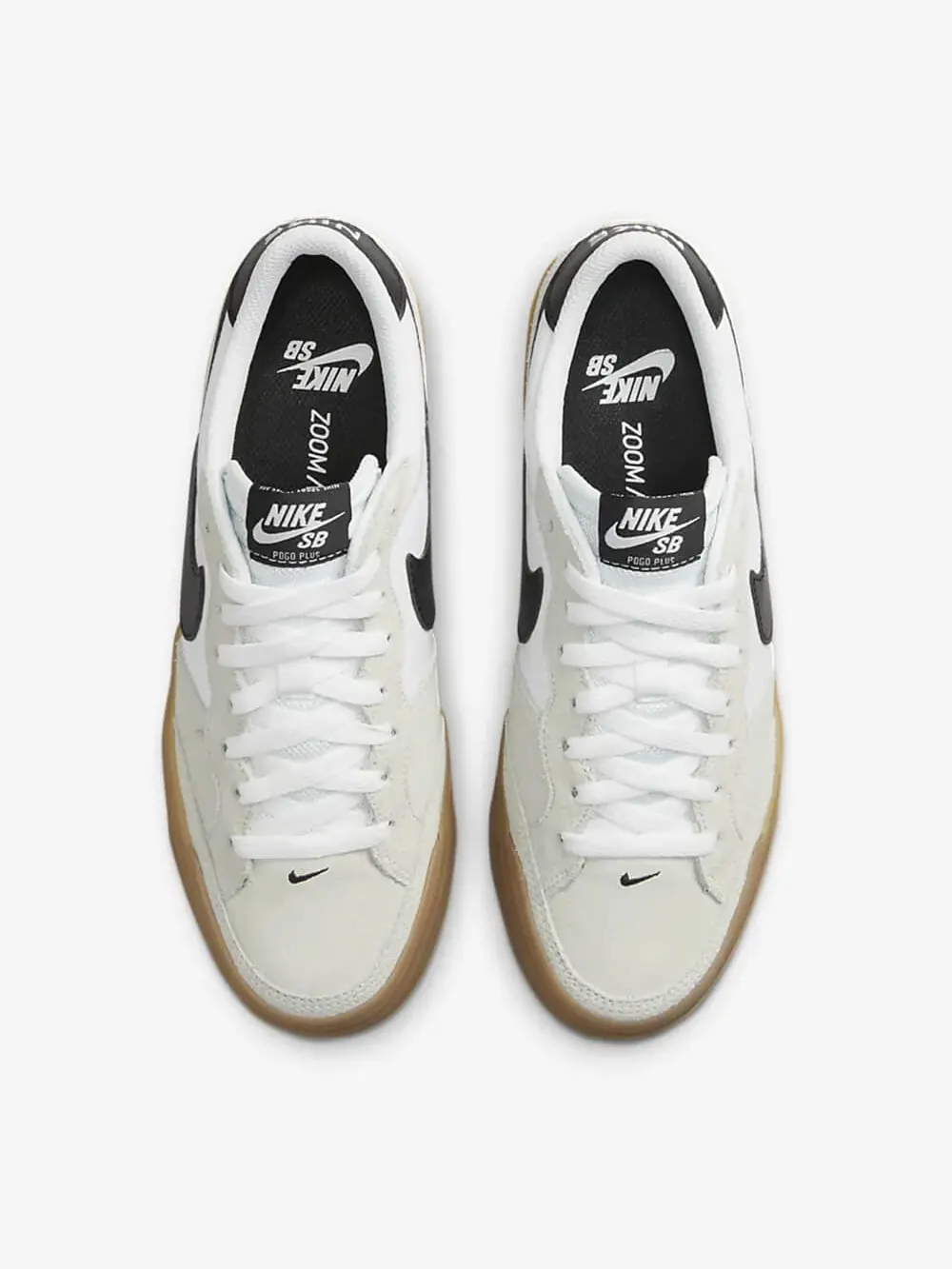 Скейтерские кеды Nike SB Pogo — изображение 2 из 6, белый