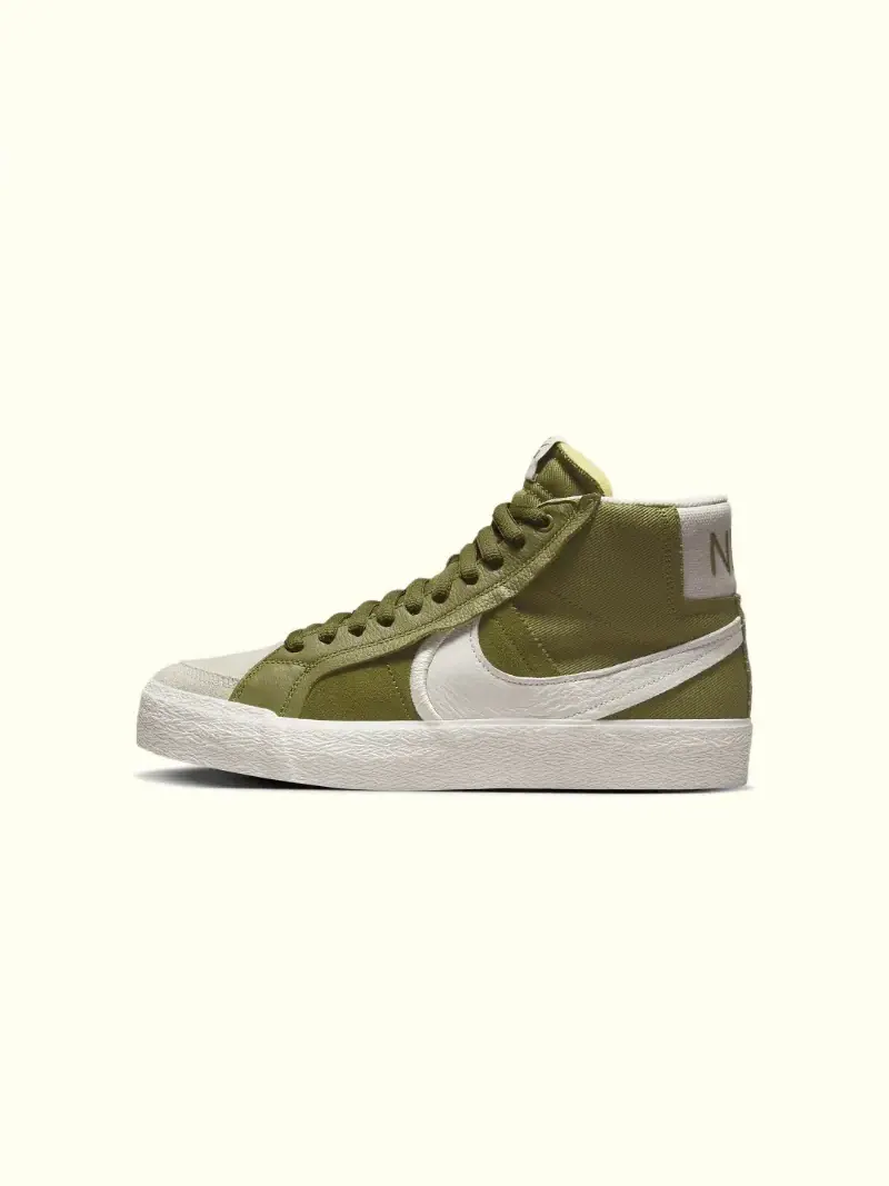 Кеды Nike SB Court Mid PRM — изображение 3 из 5, хаки, серый