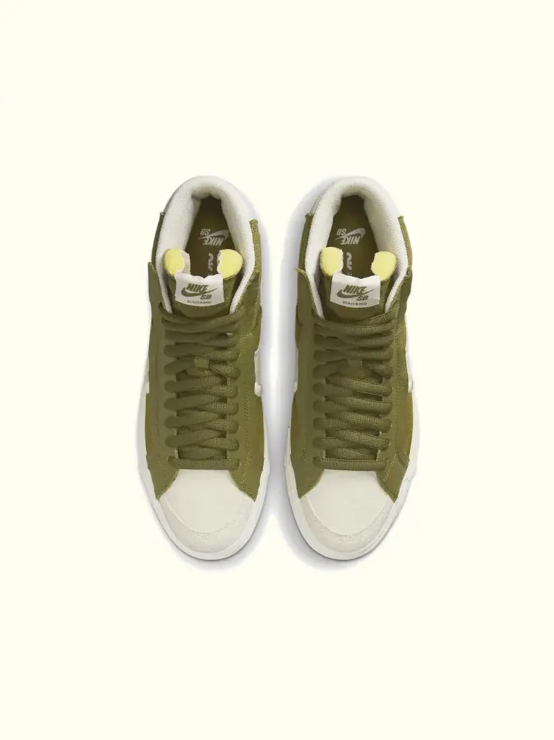 Кеды Nike SB Court Mid PRM — изображение 4 из 5, хаки, серый