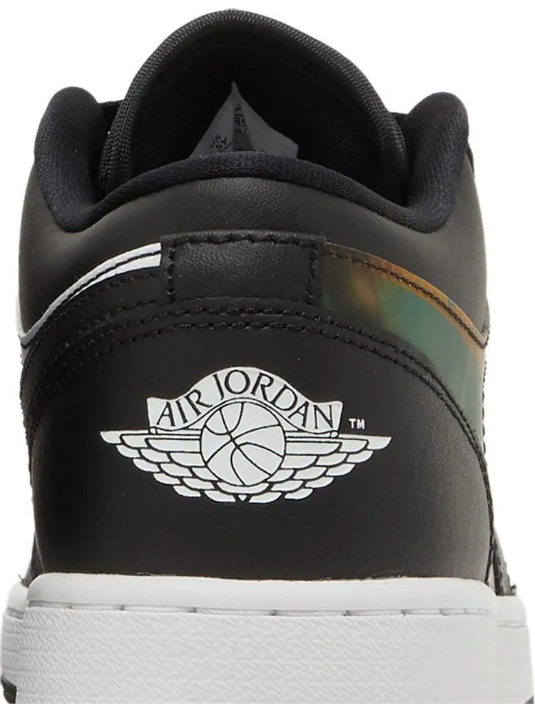 Кроссовки Air Jordan 1 Low GS Hologram — изображение 7 из 8, черный