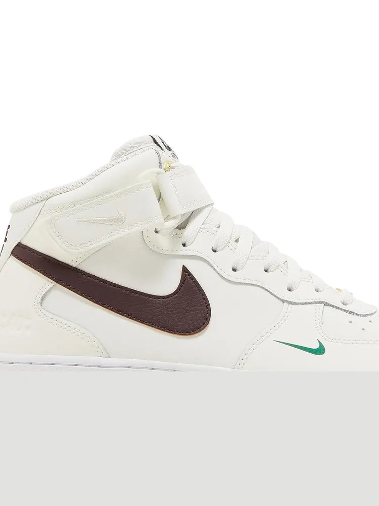 Кроссовки Nike Air Force 1 Mid '07 LV8 '40th Anniversary - Sail Brown Basalt' — изображение 2 из 8, белый
