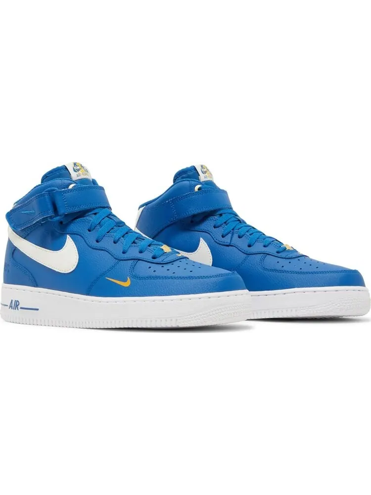 Кроссовки Nike Air Force 1 Mid '07 LV8 '40th Anniversary - Blue Jay' — изображение 8 из 8, синий