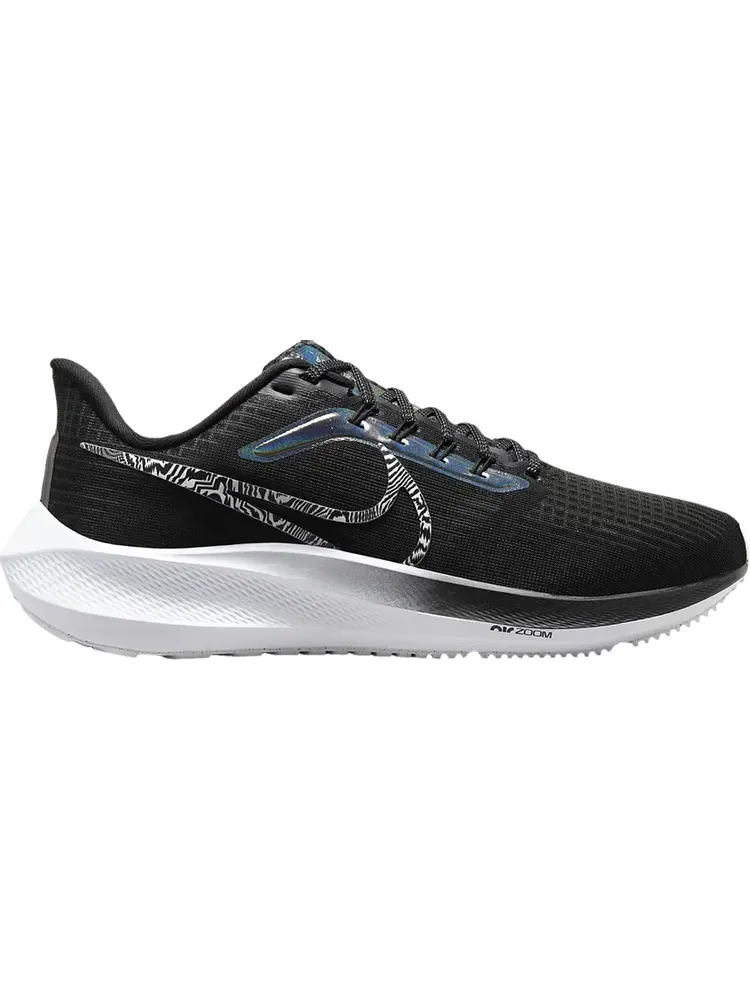 Кроссовки Nike Wmns Air Zoom Pegasus 39 'Black Zebra Iridescent' — изображение 1 из 1, черный