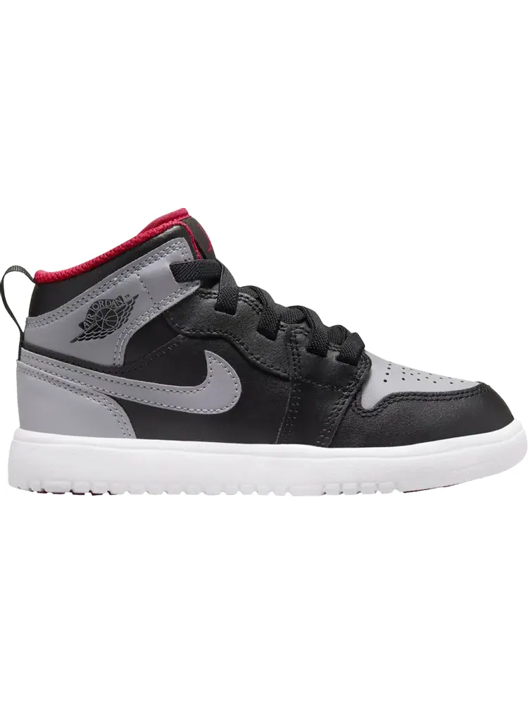Кроссовки Air Jordan 1 Mid ALT PS 'Bred Shadow' — изображение 1 из 1, черный