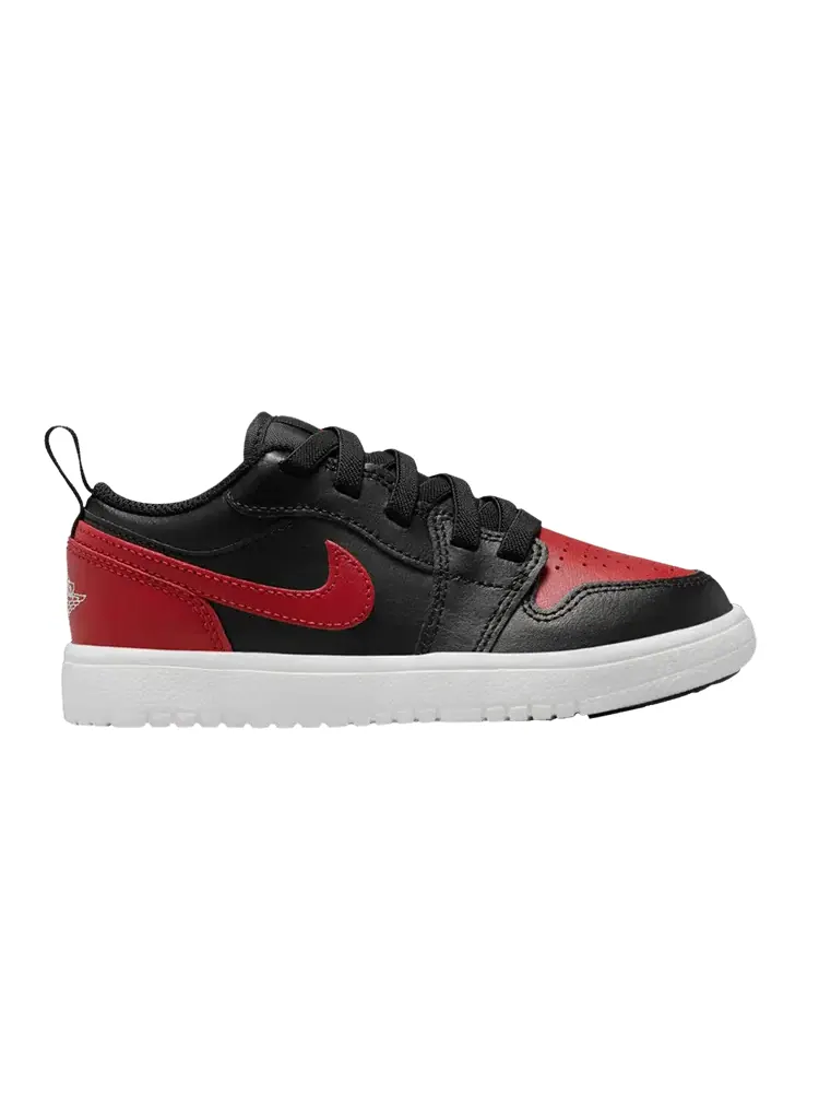 Кроссовки Air Jordan Air Jordan 1 Low ALT PS 'Bred' — изображение 1 из 1, черный/белый/красный