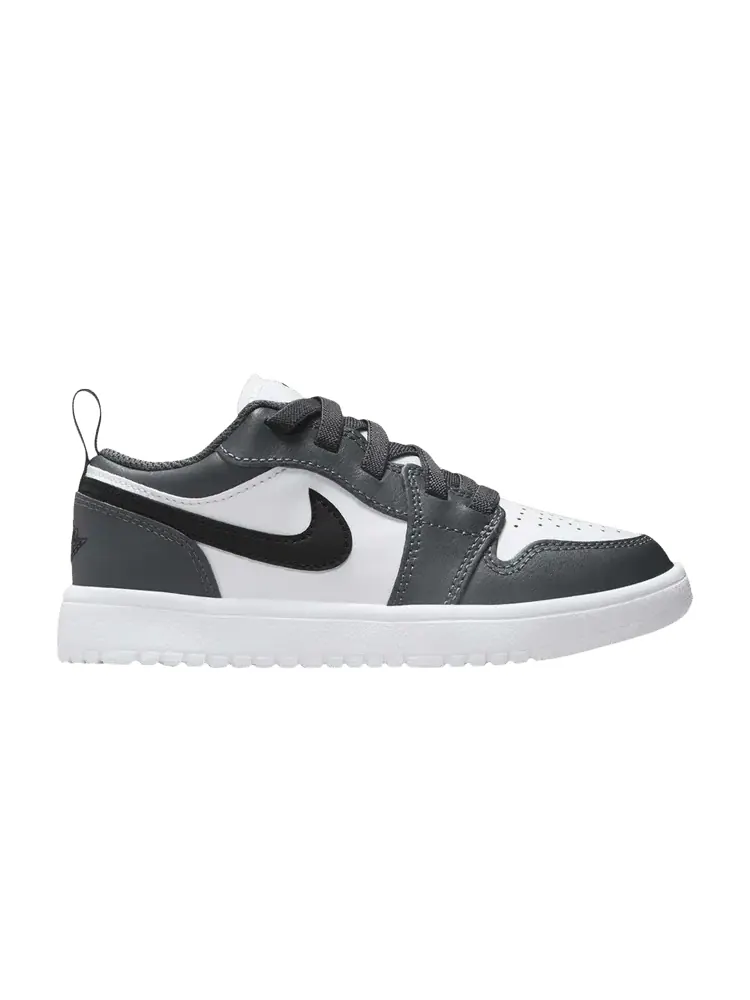 Кроссовки Air Jordan Air Jordan 1 Low ALT PS 'Iron Grey Black' — изображение 1 из 1, белый/серый/черный