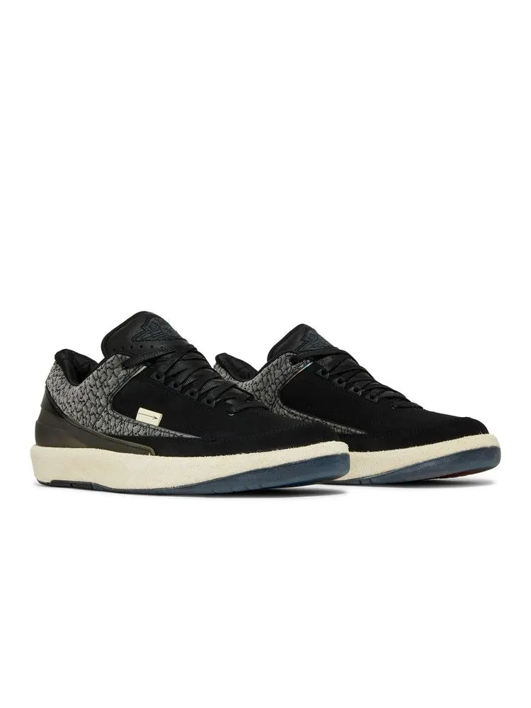 Кроссовки Air Jordan Air Jordan 2 Retro SP Low 'Responsibility' — изображение 9 из 9, черный//серый