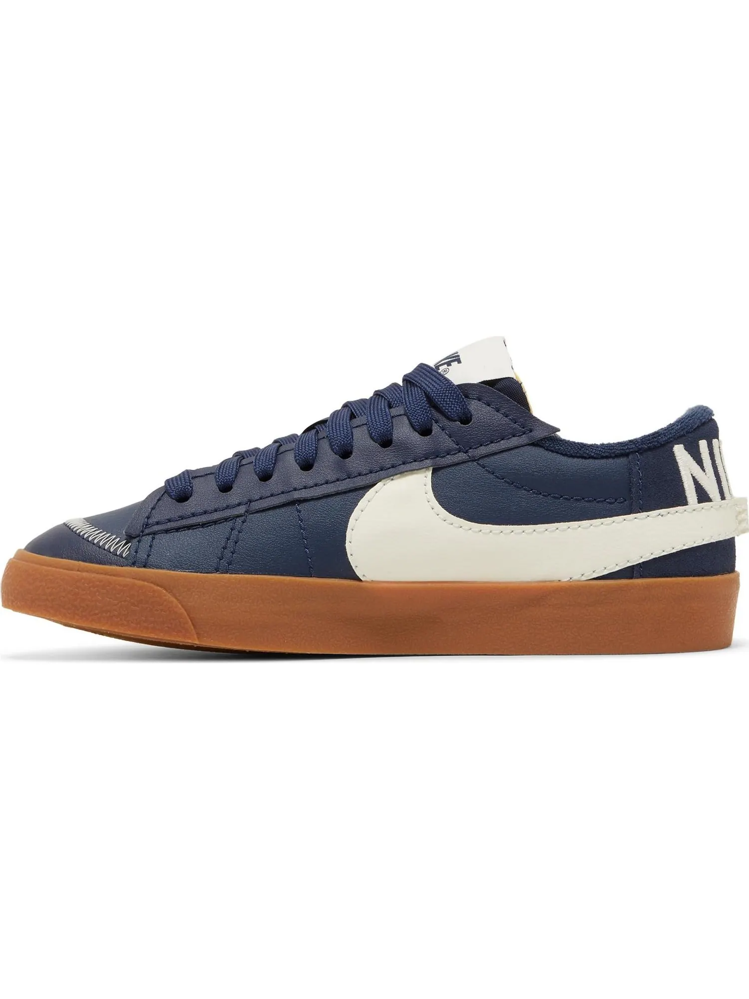 Кроссовки Nike Blazer Low — изображение 2 из 5, синий