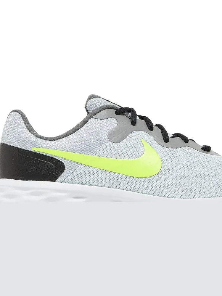 Кроссовки Nike Revolution 6 Next Nature 'Pure Platinum Volt' — изображение 2 из 8, серый