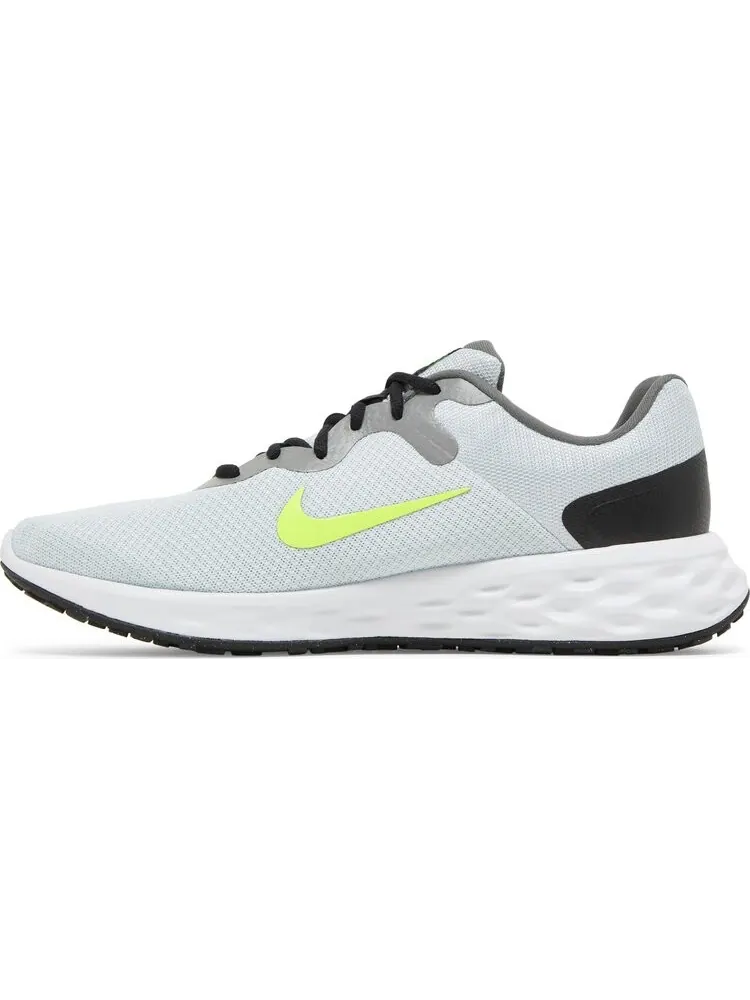 Кроссовки Nike Revolution 6 Next Nature 'Pure Platinum Volt' — изображение 3 из 8, серый