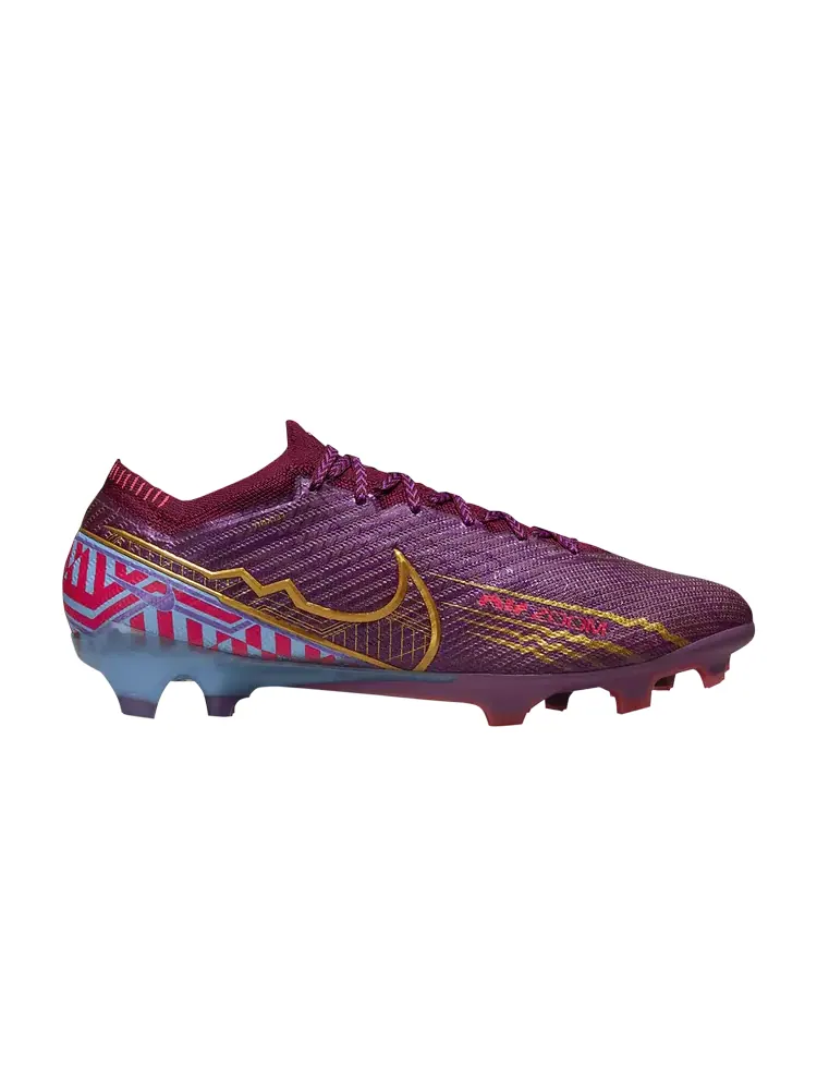 Кроссовки Nike Kylian Mbappé x Zoom Mercurial Vapor 15 Elite FG — изображение 1 из 1, фиолетовый