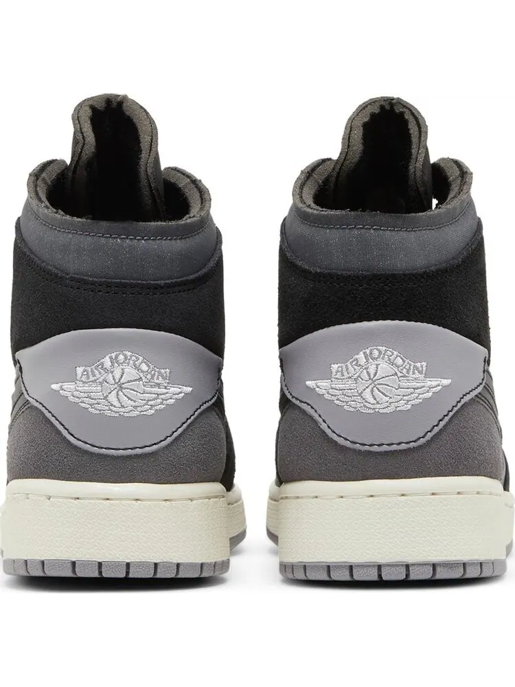 Кроссовки Air Jordan 1 Mid SE Craft GS Inside Out - Black — изображение 6 из 8, черный