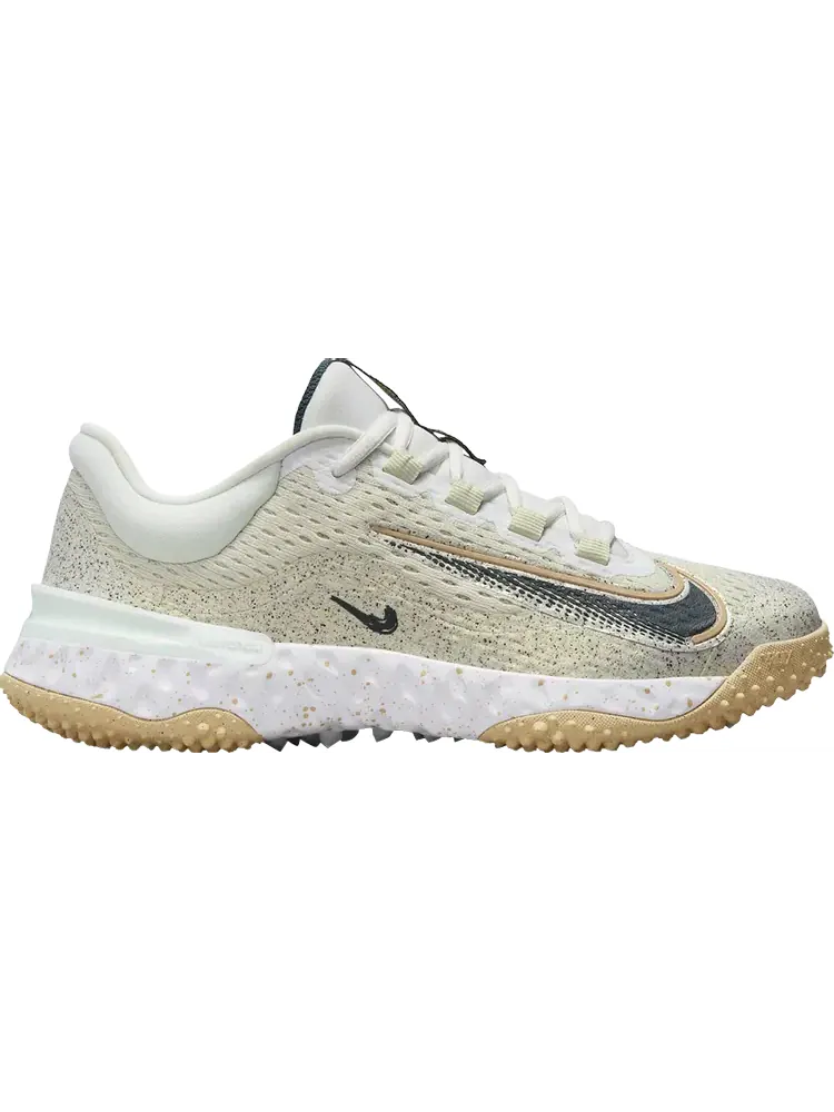 Кроссовки Wmns Alpha Huarache Elite 4 TF 'Sea Glass Sesame' — изображение 1 из 1, бежевый