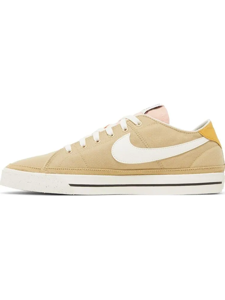Кроссовки Nike Court Legacy Canvas Next Nature 'Wheat Grass Sail — изображение 3 из 8, коричневый