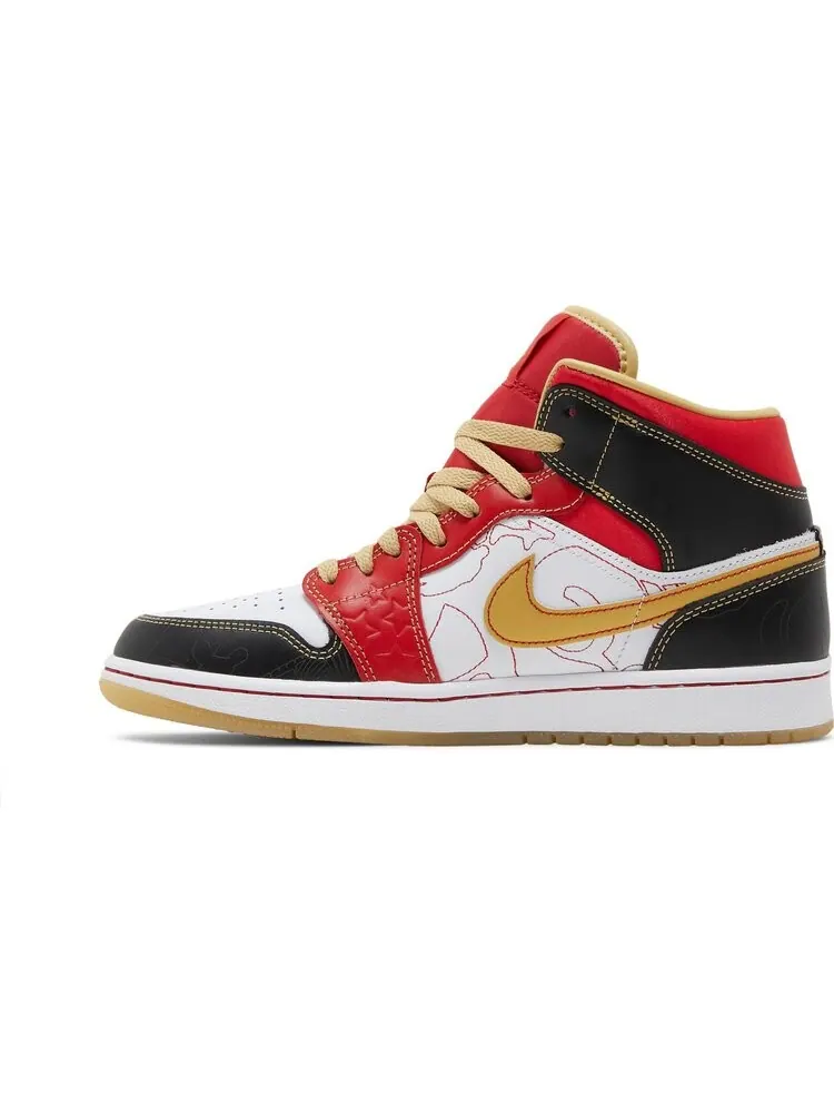 Кроссовки Air Jordan 1 Mid SE GC XQ 2022 — изображение 3 из 8, белый