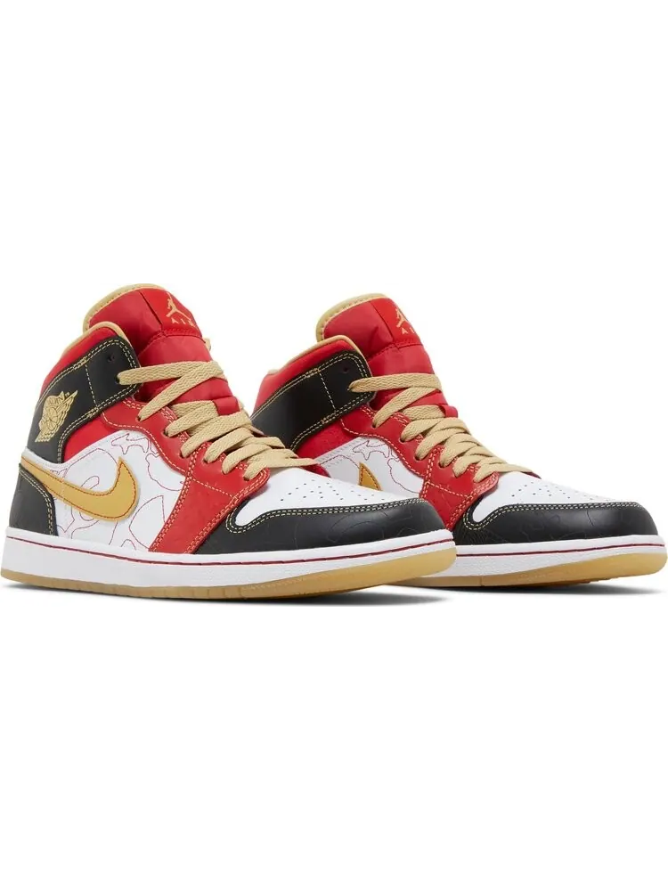 Кроссовки Air Jordan 1 Mid SE GC XQ 2022 — изображение 8 из 8, белый
