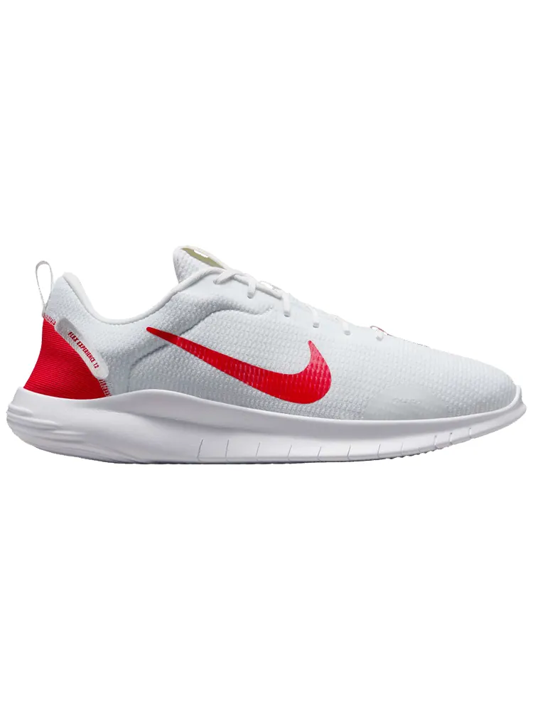 Кроссовки Nike Flex Experience Run 12 'White University Red' — изображение 1 из 1, белый красный