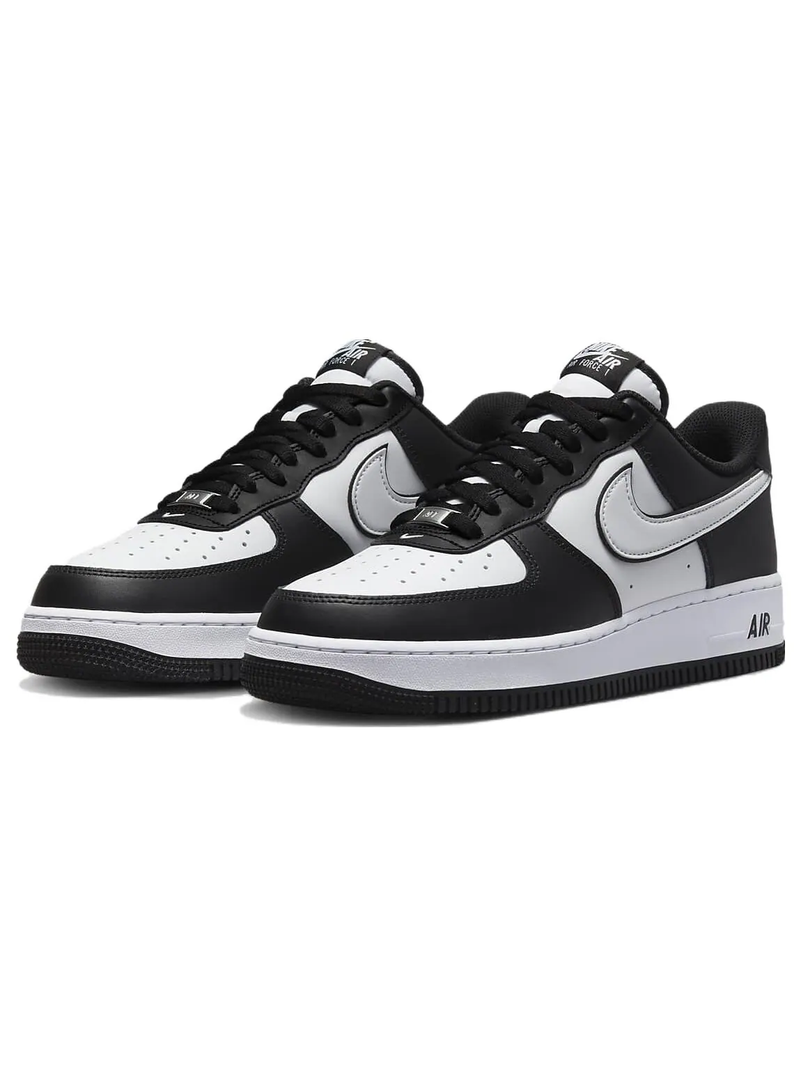 Кроссовки Nike Air Force 1 '07 Low Panda (Black/White) — изображение 3 из 6