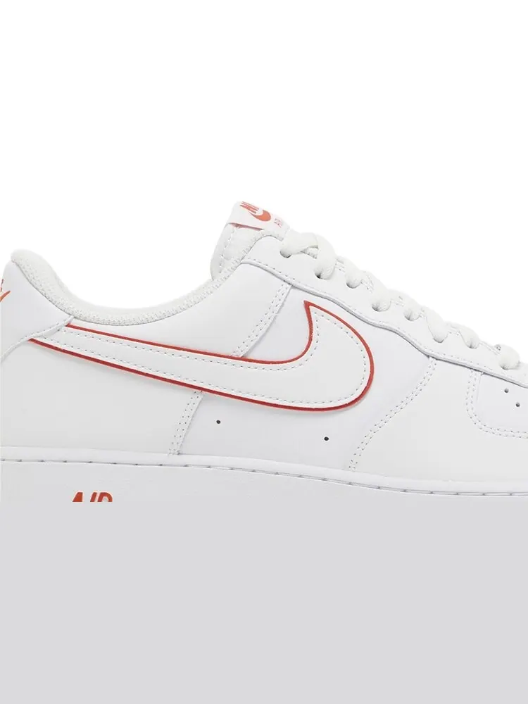 Кроссовки Air Force 1 '07 'White Picante Red' — изображение 2 из 4, белый